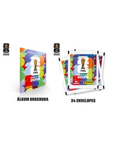 Copa Do Mundo 2026  - Álbum Capa Cartão + 24 Envelopes -FIFA WORLD CUP 2026™️